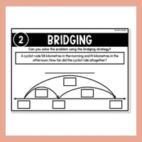 Addition & Subtraction Strategies Word Problem Task Cards Bundle 2- & 3-Digit - thumbnail 8 of 8