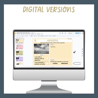 Appositive Bundle Essential & Nonessential Improve Grammar & Sentence Writing - image 6 of 8