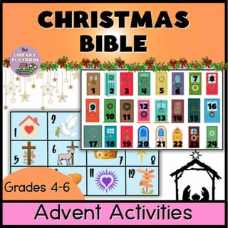 Christmas Advent Bible Activities for Grades 4-6 | Scripture & Reflection - image 1 of 5