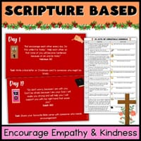 Christmas Advent Bible Activities for Grades 4-6 | Scripture & Reflection - thumbnail 4 of 5