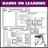 Fiction vs. Nonfiction Text Features | Library & English Literacy Skills Grades 1-3 - thumbnail 4 of 4