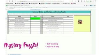 Simile & Metaphor Worksheets | Figurative Language Practice Activities | 4th-5th - image 2 of 5