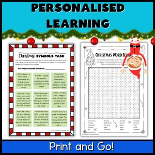 Christmas Symbols Research Project | Reading, Writing & Guided Inquiry Grade 4–6 - image 4 of 4