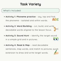 UFLi-Aligned Phonics Task Pack | Lesson 2 | Mm /m/ - thumbnail 3 of 4