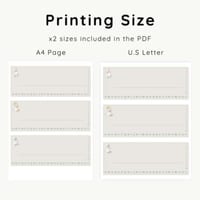 Desk Name Labels | Duck Mascot | Plain and Minimal - thumbnail 4 of 4