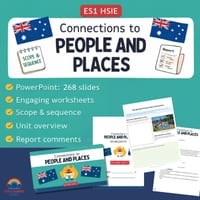 ES1 HSIE Unit 2: Connections to People and Places – 268 Slides + Worksheets + Planning Pack