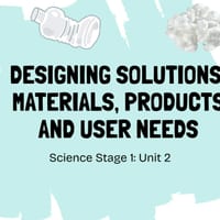Science | Stage 1 Unit 2: Designing Solutions: Materials, Products & User Needs - thumbnail 2 of 8