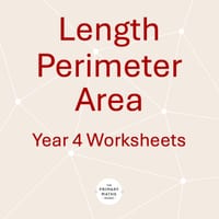 Length, Perimeter and Area Year 4 Worksheets - thumbnail 1 of 5