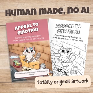 Appeal to Emotion Logical Fallacy Poster — Printable Critical Thinking Display | Duchess & Bruno - image 4 of 9