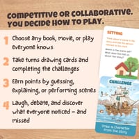 Story Cards Game | Printable Story Comprehension Card Game | Bloom's Taxonomy - thumbnail 5 of 9