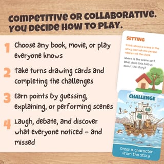 Story Cards Game | Printable Story Comprehension Card Game | Bloom's Taxonomy - image 5 of 9