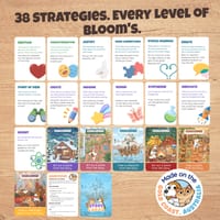 Story Cards Game | Printable Story Comprehension Card Game | Bloom's Taxonomy - thumbnail 7 of 9