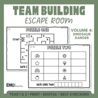 Year 1 & 2 Team Building Escape Room | Back to School Activities Volume 4 - thumbnail 1 of 9
