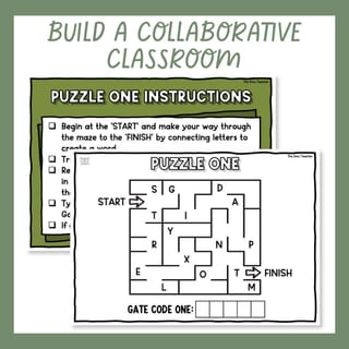 Year 1 & 2 Team Building Escape Room | Back to School Activities Volume 4 - image 4 of 9