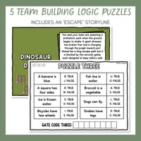 Year 1 & 2 Team Building Escape Room | Back to School Activities Volume 4 - thumbnail 3 of 9