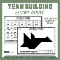 Year 3 & 4 Team Building Escape Room | Back to School Activities Volume 3 - thumbnail 1 of 9