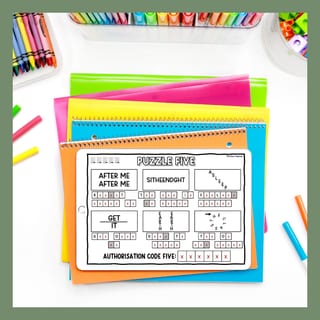 Year 3 & 4 Team Building Escape Room | Back to School Activities Volume 3 - image 7 of 9