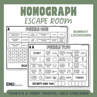 Homograph Escape Room Multiple Meaning Words Improve Comprehension & Vocabulary