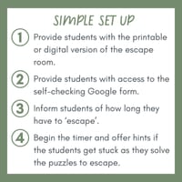 Sentence Structure & Types Escape Room Simple Compound Complex & Conjunctions - thumbnail 7 of 8