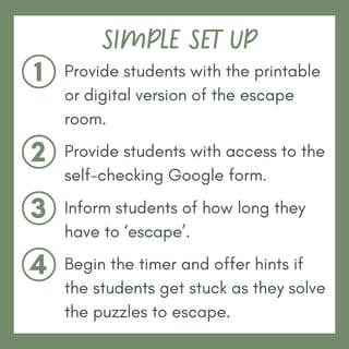 Sentence Structure & Types Escape Room Simple Compound Complex & Conjunctions - image 7 of 8