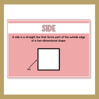2D Shapes Geometry Posters | Shape Properties, Features & Vocabulary | Classroom Decor Rosy Haze - thumbnail 4 of 9