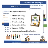 Fairness Dilemma Scenario | Ethical & Perspective-Shifting Activity | No-prep | Stages 2 & 3 - thumbnail 3 of 4