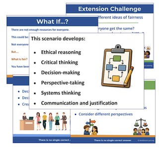 Fairness Dilemma Scenario | Ethical & Perspective-Shifting Activity | No-prep | Stages 2 & 3 - image 3 of 4