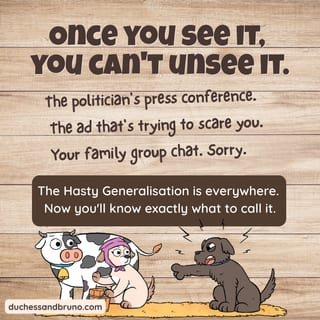 Hasty Generalisation Question Pack: Critical Thinking, Comic, Comprehension - image 8 of 8