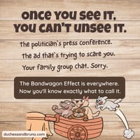Bandwagon Effect Question Pack: Critical Thinking, Comic, Comprehension - thumbnail 5 of 8