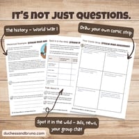 Straw Man Argument Question Pack: Critical Thinking, Comic, Comprehension - thumbnail 3 of 8