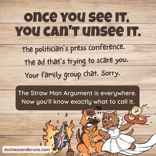 Straw Man Argument Question Pack: Critical Thinking, Comic, Comprehension - image 5 of 8