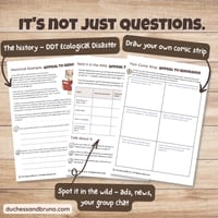 Appeal to Ignorance Question Pack: Critical Thinking, Comic, Comprehension - thumbnail 3 of 8