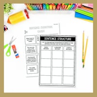 Sentence Structure & Sentence Types Learning Wall Display | Posters & Activity | Brights - thumbnail 8 of 8