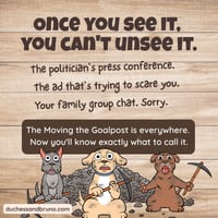 Moving the Goalpost Question Pack: Critical Thinking, Comic, Comprehension - thumbnail 5 of 8