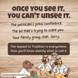 Appeal to Tradition Question Pack: Critical Thinking, Comic, Comprehension - image 5 of 8