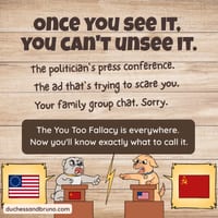 You Too Fallacy Question Pack: Critical Thinking, Comic, Comprehension - thumbnail 5 of 8