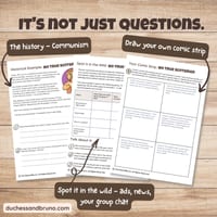 No True Scotsman Question Pack: Critical Thinking, Comic, Comprehension - thumbnail 3 of 8