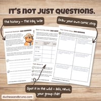 Red Herring Fallacy Question Pack: Critical Thinking, Comic, Comprehension - thumbnail 3 of 8