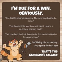 Gambler's Fallacy Question Pack: Critical Thinking, Comic, Comprehension - thumbnail 2 of 8