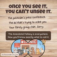 Anecdotal Fallacy Question Pack: Critical Thinking, Comic, Comprehension - thumbnail 5 of 8