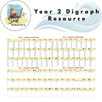 Year 2 Digraphs and Word Banks