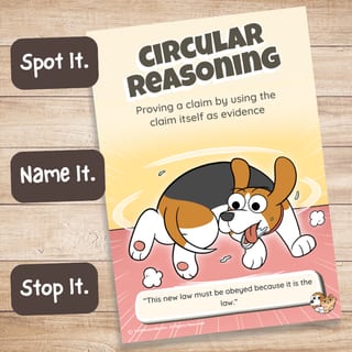 Circular Reasoning Poster - image 1 of 9