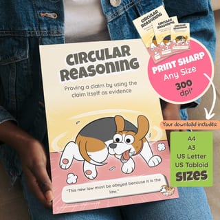 Circular Reasoning Poster - image 7 of 9