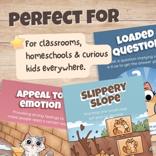 Slippery Slope Fallacy Poster - image 9 of 9