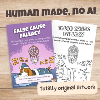 False Cause Fallacy Poster - image 8 of 9
