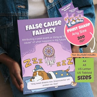 False Cause Fallacy Poster - image 6 of 9