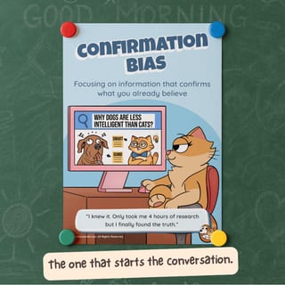 Confirmation Bias Poster - image 8 of 9