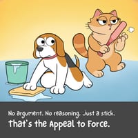 Appeal to Force Fallacy Poster - thumbnail 3 of 9