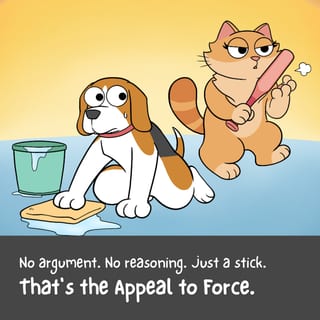 Appeal to Force Fallacy Poster - image 3 of 9