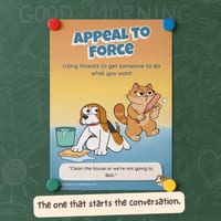 Appeal to Force Fallacy Poster - thumbnail 8 of 9
